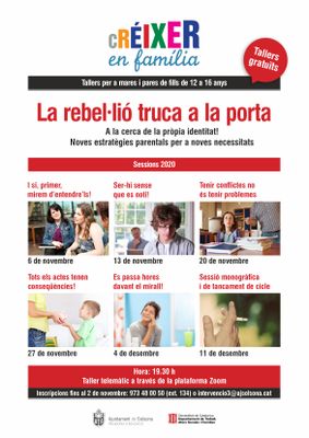 La regidoria d’Educació de Solsona ofereix formació per a mares i pares d’adolescents