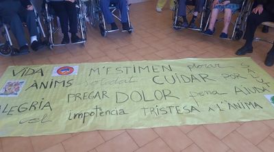 (AUTORIA: Servei d'Acompanyament al Dol) Un equip de professionals ha treballat amb els usuaris durant el març