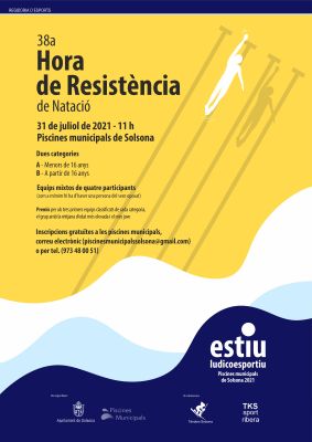 Les piscines municipals de Solsona posen a prova dissabte la resistència dels nedadors