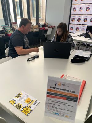 S'han fet diverses activitats els últims deu mesos per ajudar en la cerca de feina