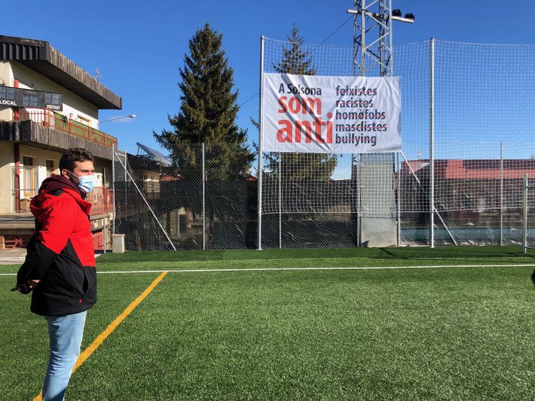 Missatge a les instal·lacions esportives municipals de Solsona de tolerància zero als comportaments d’odi i les discriminacions