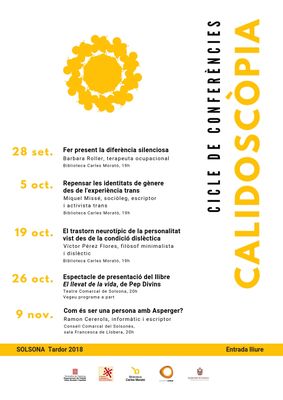 Neix a Solsona un cicle de conferències al voltant de la diferència i el pensament divergent  