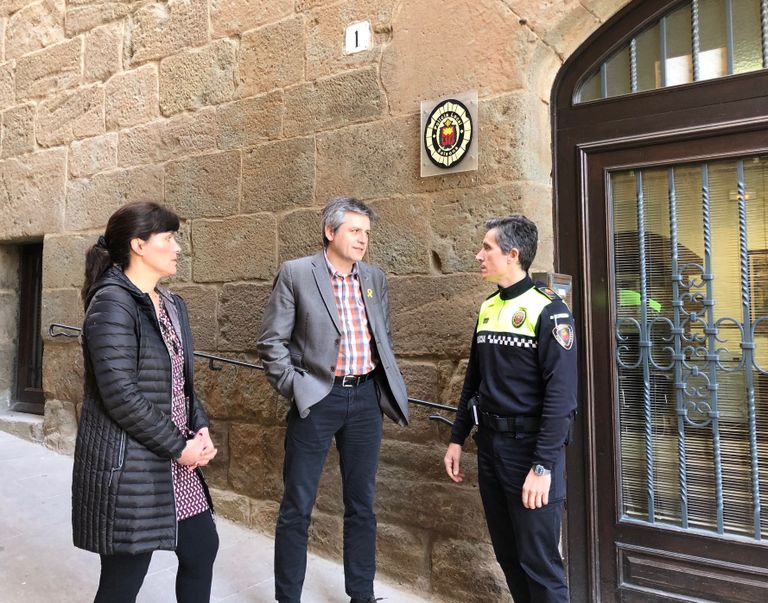 Pren possessió del càrrec el nou caporal de la Policia Local de Solsona