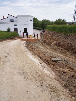 Realitzada la primera part de millora del camí del cementiri de Solsona