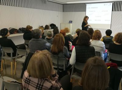 (ARXIU) La darrera sessió, el gener passat, va anar a càrrec de l'assessora d'imatge Montse Guals
