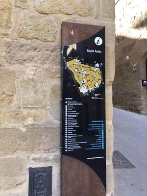 S’amplia la senyalització comercial de Solsona amb informació d’una cinquantena d’establiments