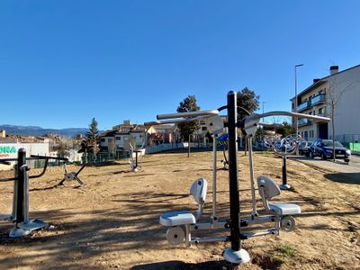 S’obren les noves instal·lacions de lleure del barri solsoní de la Plana