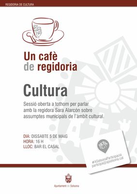Sara Alarcón inicia la ronda de trobades ciutadanes ‘Un cafè de regidoria’