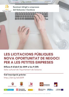 Seminari a Solsona per a les empreses interessades en la contractació pública
