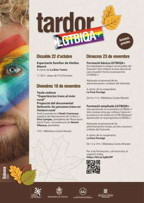 Solsona aborda les experiències trans i la diversitat de gènere amb el programa ‘Tardor LGTBIQA+’