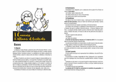 Solsona convoca el primer Concurs d’àlbums il·lustrats, adreçat a famílies, infants i joves  
