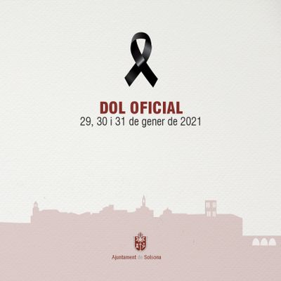Solsona decretarà tres dies de dol oficial per les víctimes de la COVID-19