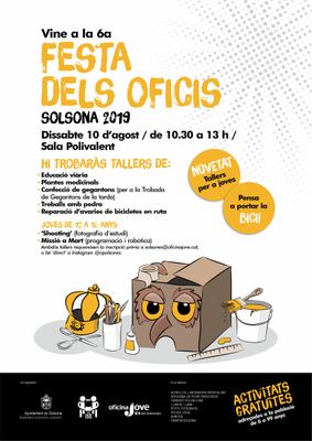 Solsona dedica una jornada a infants i joves amb la Festa dels Oficis i la Trobada de Gegantons
