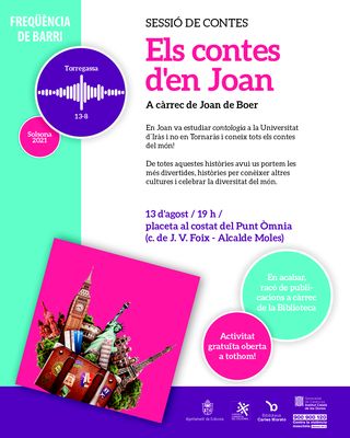 Solsona dona el tret de sortida al programa ‘Freqüència de barri’ amb sessions de contacontes al Torregassa i la Cissa   