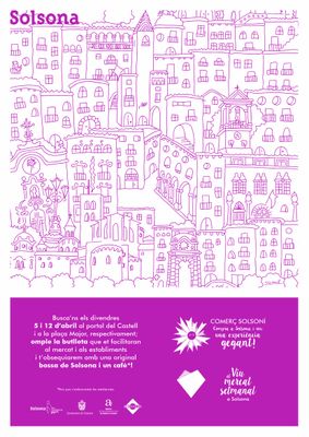Solsona engega una campanya de promoció del mercat i el comerç local