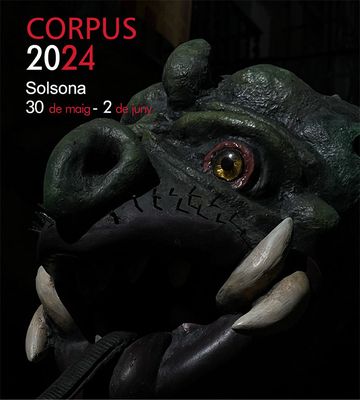 Coberta del programa de Corpus d'enguany, de Jaume Cuadrench