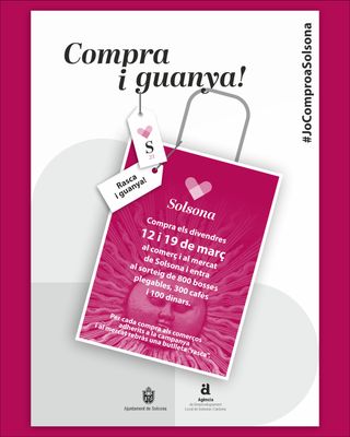 Solsona posa en marxa una nova campanya de promoció del comerç local i el mercat coincidint amb una redistribució de les parades