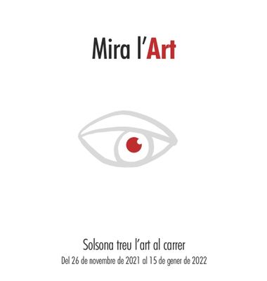 Solsona promociona els artistes locals amb Mira l’Art, un circuit d’obres en aparadors
