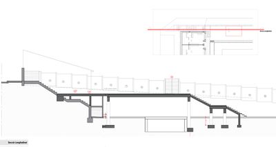 Plànol del projecte de la passarel·la