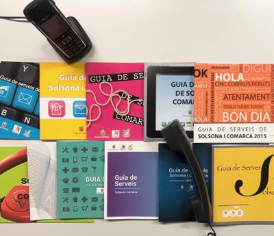 Treuen a concurs el disseny de la portada de la ‘Guia de serveis de Solsona i comarca’