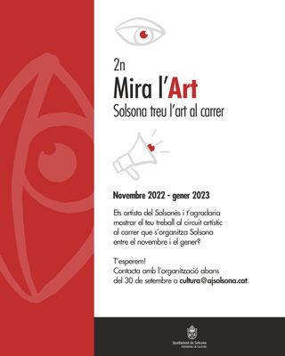 Última crida per als artistes del Solsonès que vulguin participar al segon Mira l’Art  