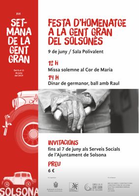 Un col·loqui sobre diferents maneres d’estimar, un joc d’escapisme i exposicions de fotos, entre les novetats de la Setmana de la Gent Gran de Solsona