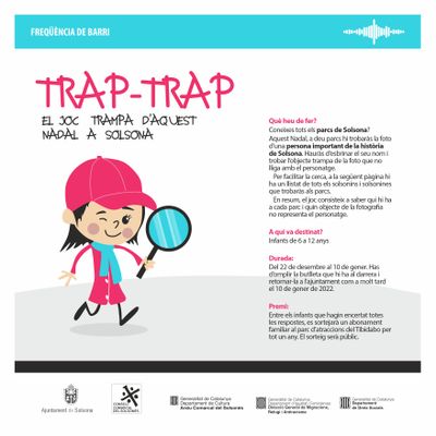 Un nou concurs per festes repta els infants de primària de Solsona a resseguir deu parcs 