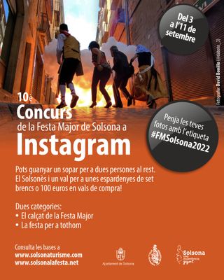 Un sopar, espardenyes de set brencs i vals de compra per a les millors fotos de la Festa Major de Solsona a Instagram
