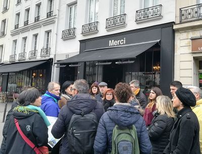 Una quinzena de botiguers de Solsona i Cardona aprenen noves tècniques comercials a París