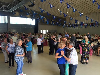 Unes 400 persones celebren la 37a Festa d’homenatge a la gent gran del Solsonès