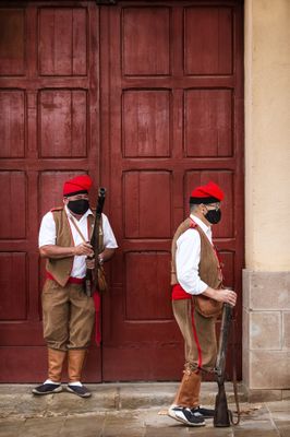 Víctor Pisa, Antoni Chaparro i Georgina Marsal, autors de les millors fotos analògiques de la Festa Major de Solsona   